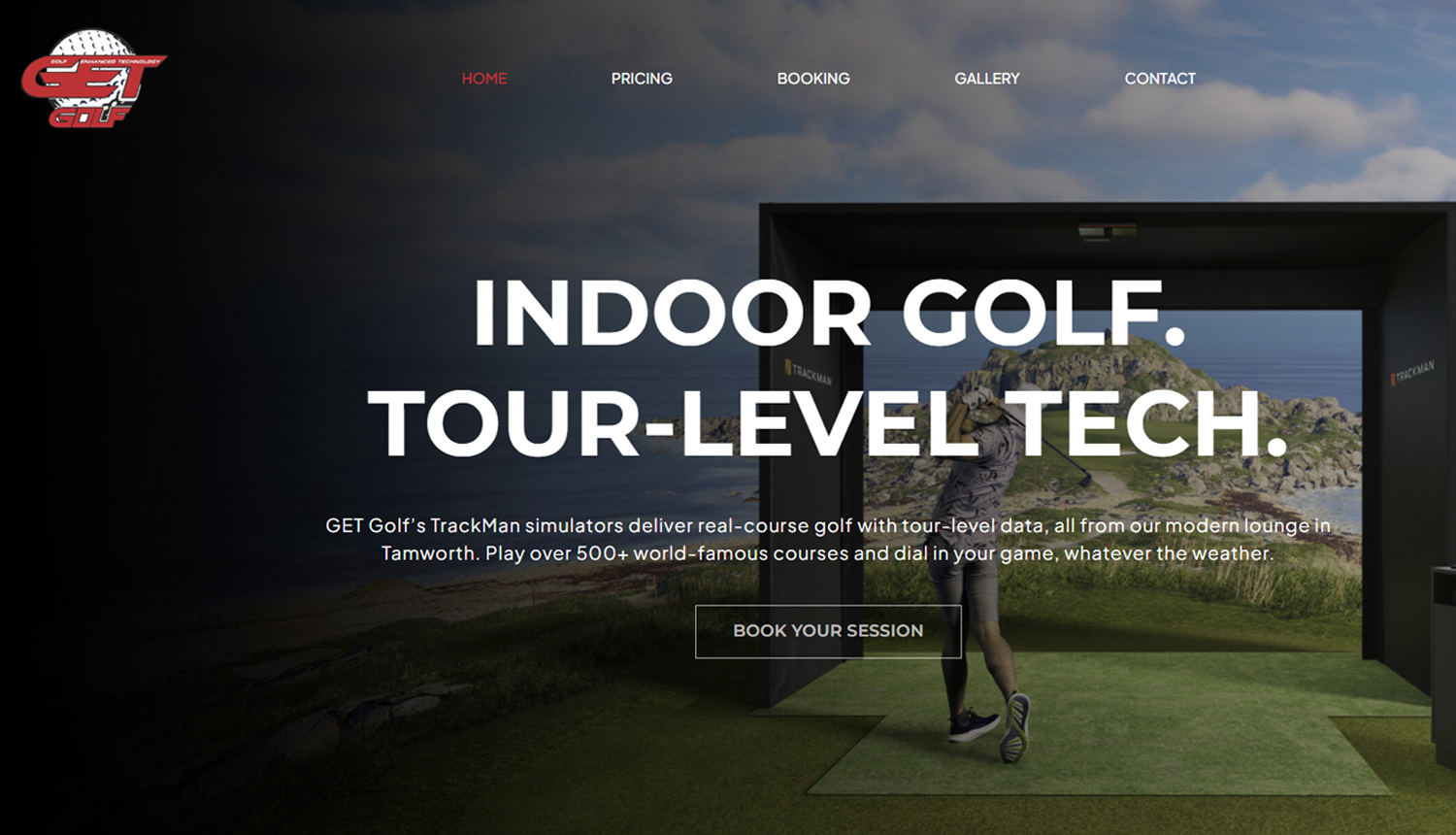 Get Golf website project